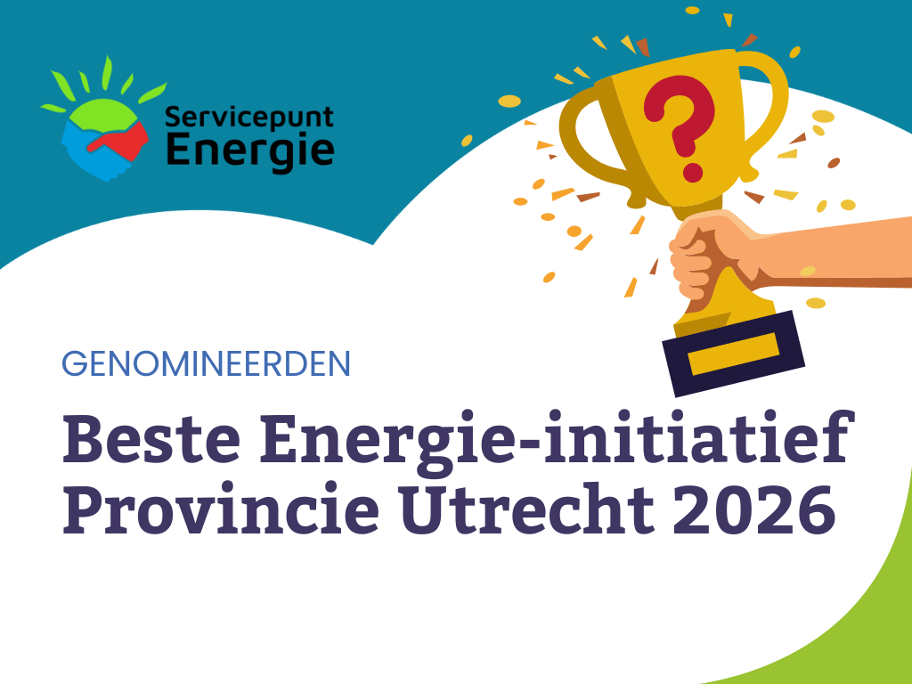 Genomineerden Beste Lokale Energie-initiatief van provincie Utrecht 2026 bekend!